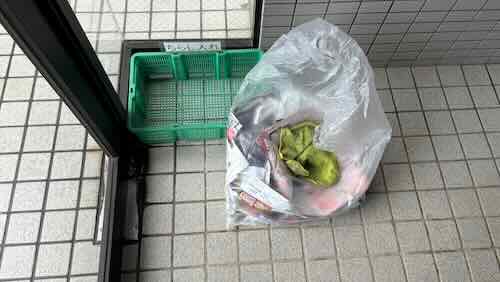 チラシの処理